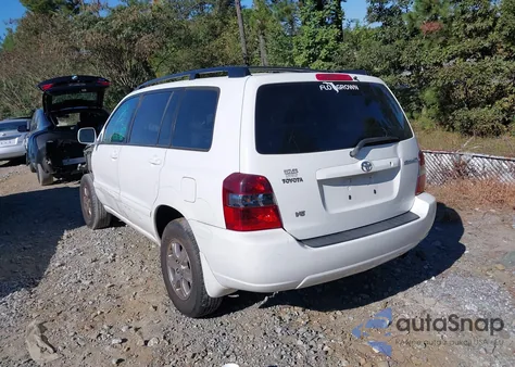 2005 Toyota Highlander V6 from USA, damaged, VIN JTEGP21A850046739